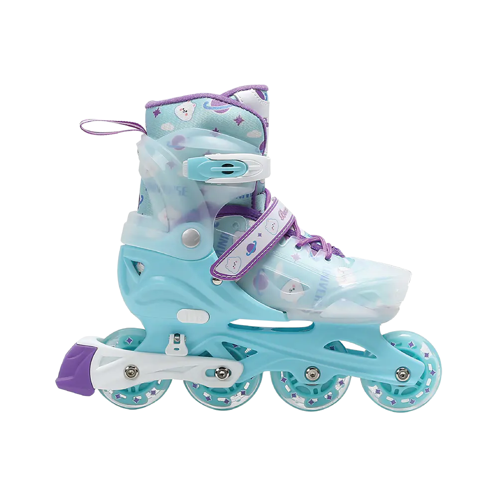 BW-230-3 Sparking Led Wheel Inline Skate