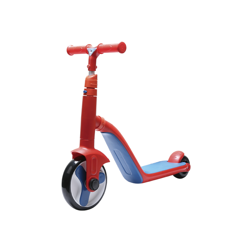 FL-988 Plast 2 i 1 barnescooter
